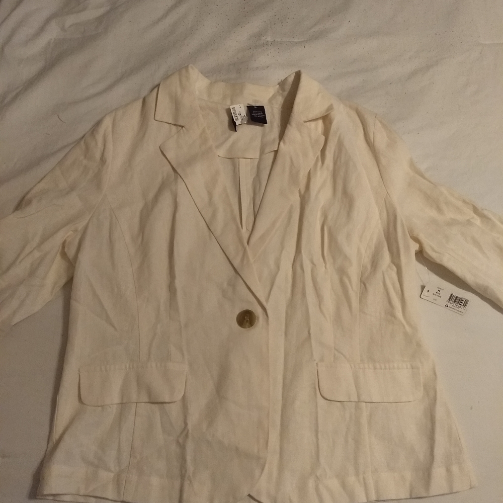 Linen blazer